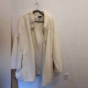 ellos Cream Teddy Jacket